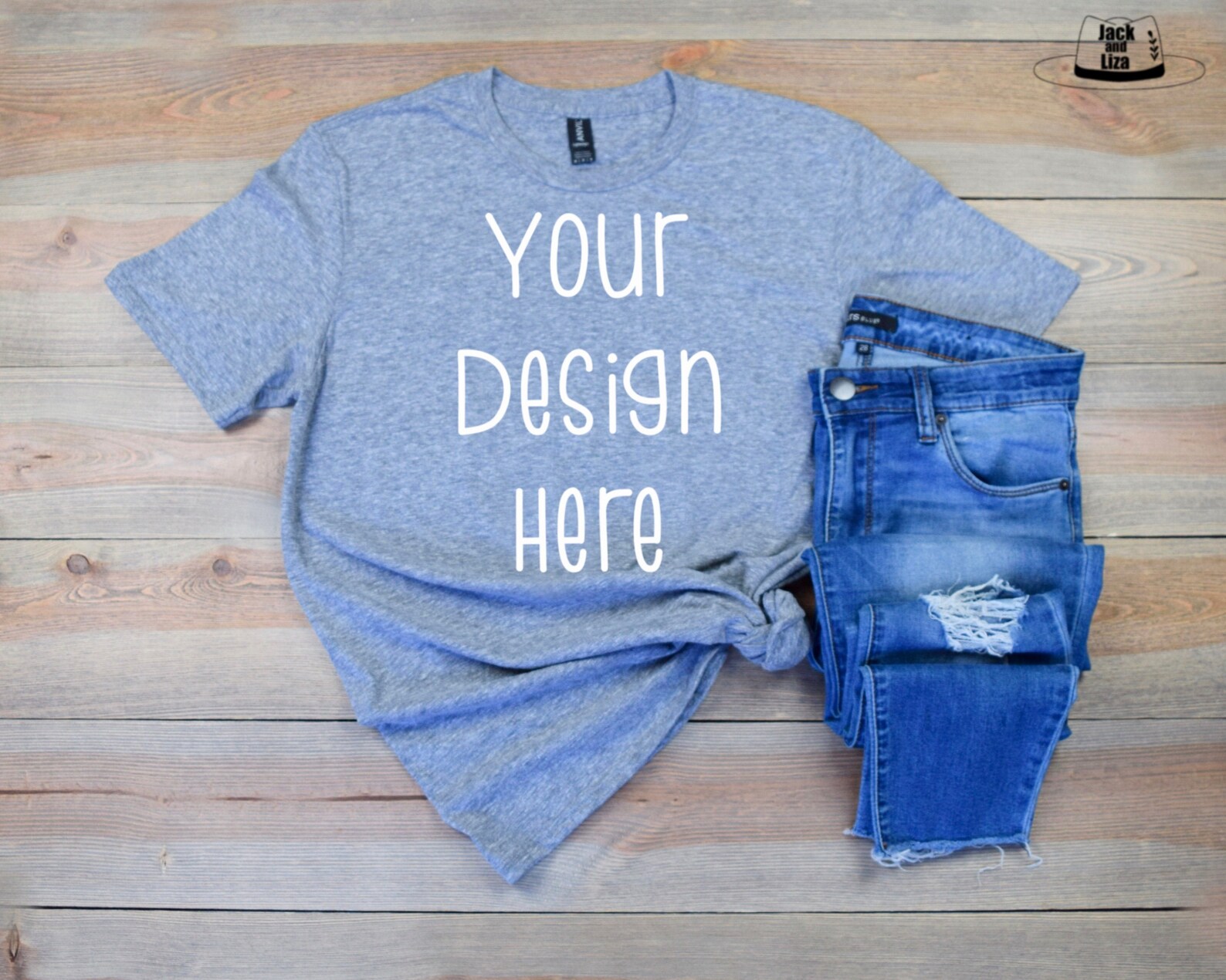 graphite heather tshirt