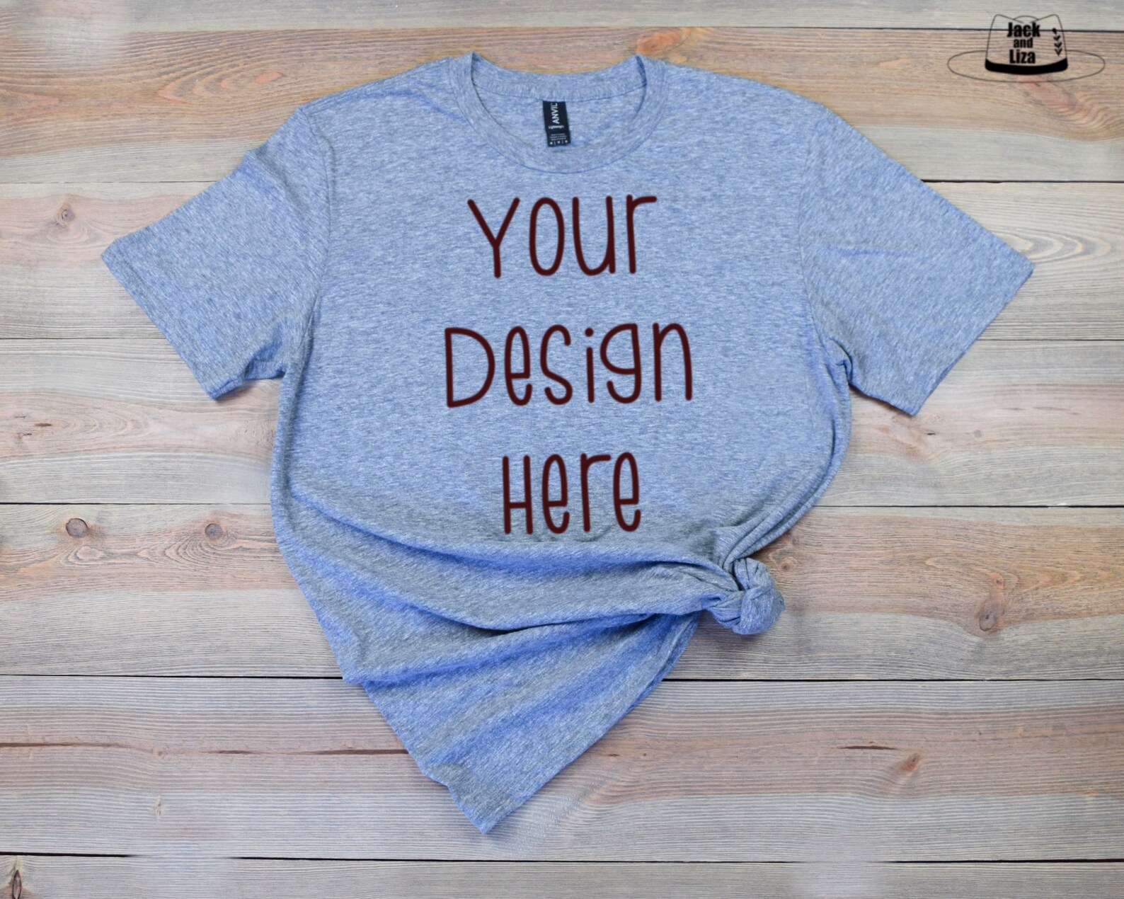 graphite heather tshirt