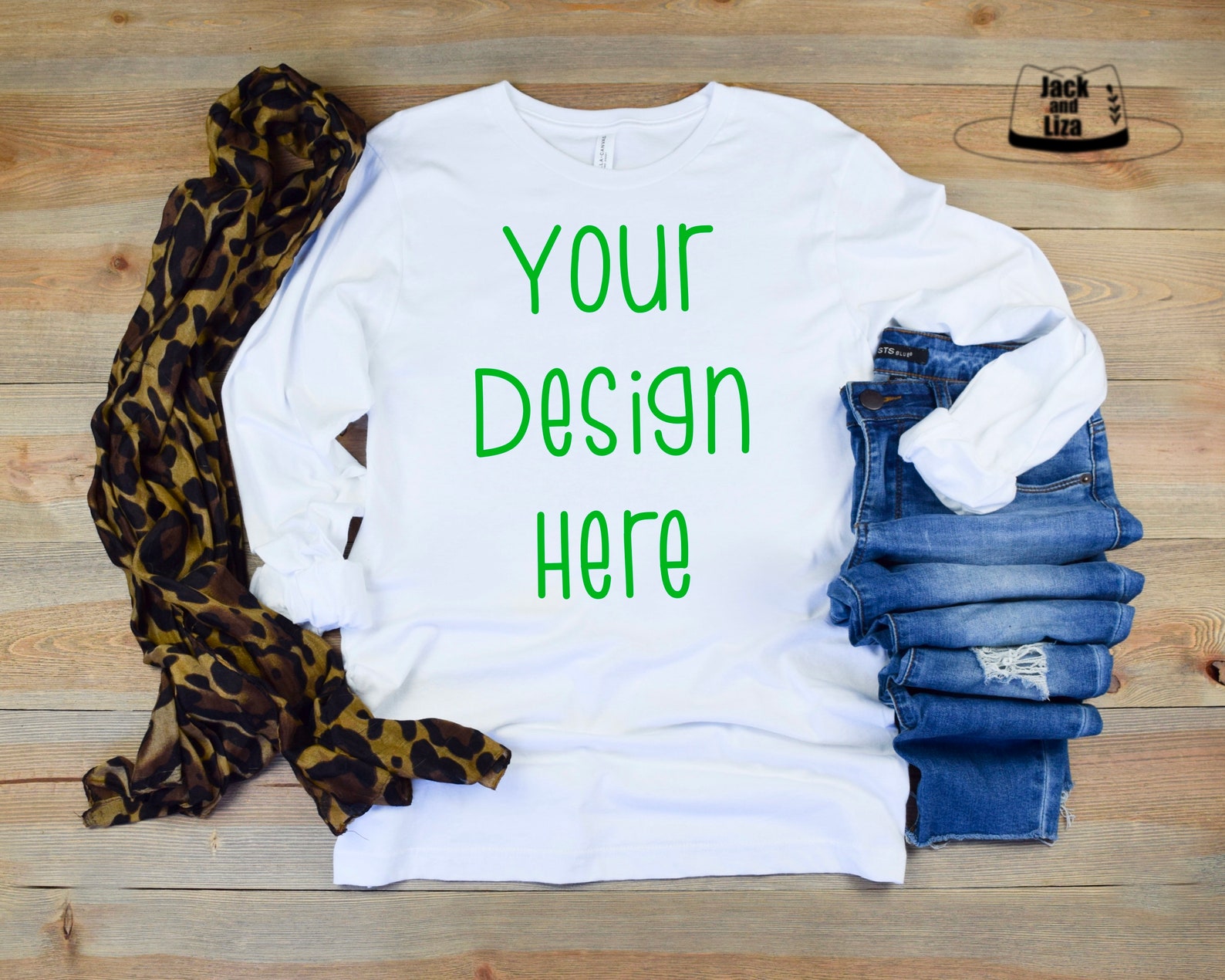 Download White Long sleeve Mockup White Bella Canvas Mock up Ling ...