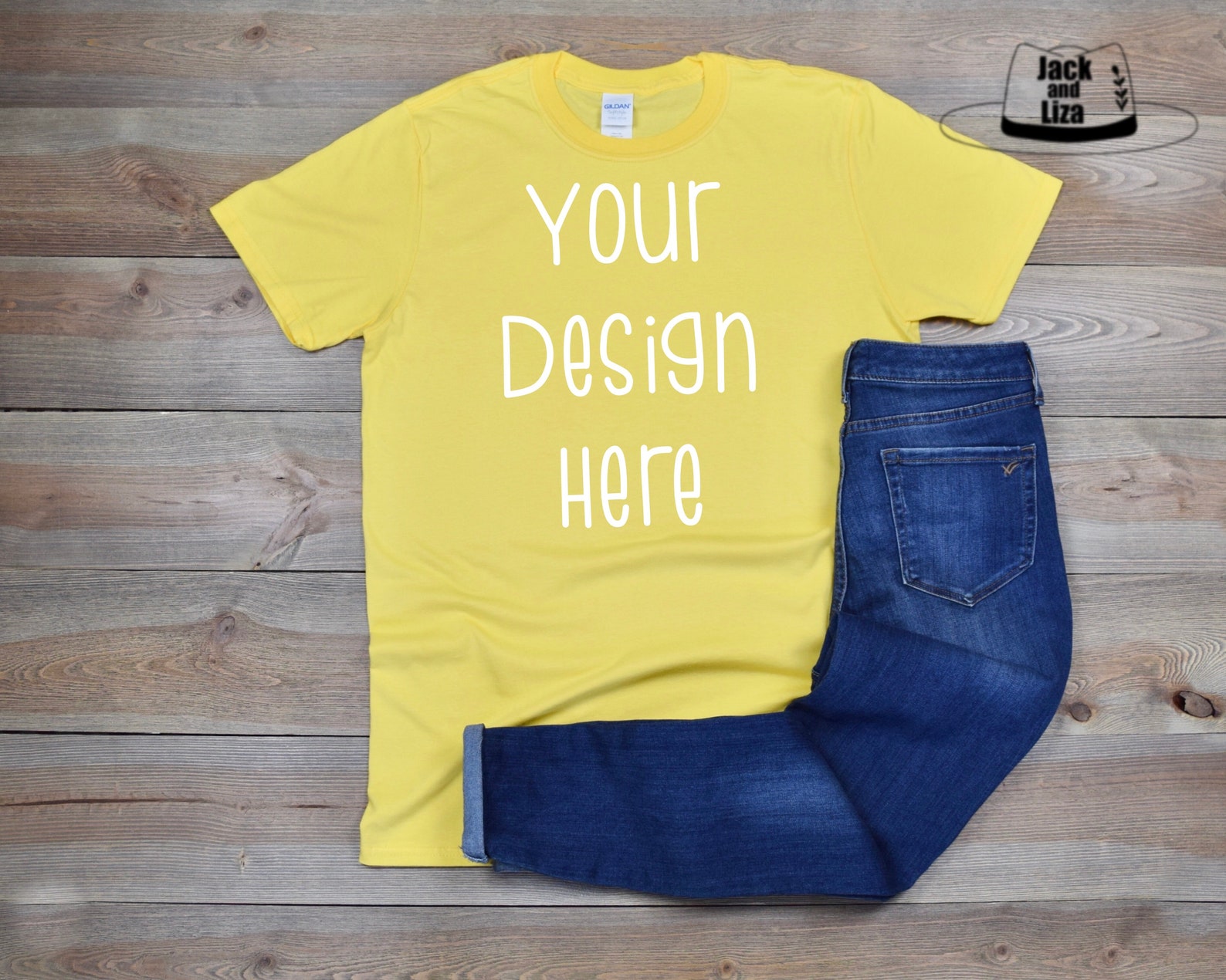 Gildan Tshirt Mockup Gildan Softstyle Mock Up Black and - Etsy