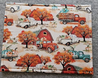 Fall Farm Vinyl Project Bag