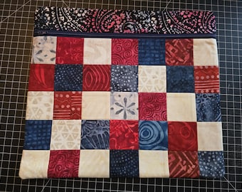 DESTASH:  Pieced Project Bag