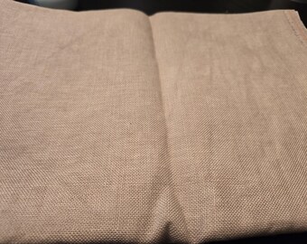 DESTASH:  28ct "Medium Color" Orphan Linen by Needle & Flax (1 yard)