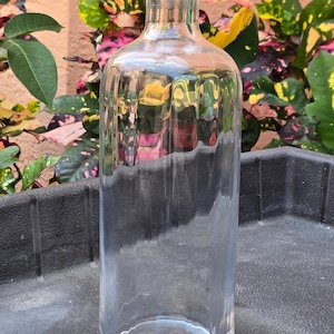 Vintage Baccarat CAPRI Optic Crystal Whiskey Decanter NO Stopper