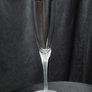 Fluted Champagne Lily of the Valley by Sasaki Crystal, Discontinued