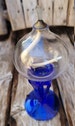 Beautiful Vintage Hand Blown Glass Cobalt Blue Oil Burner, Collectors, The perfect gift Idea! 