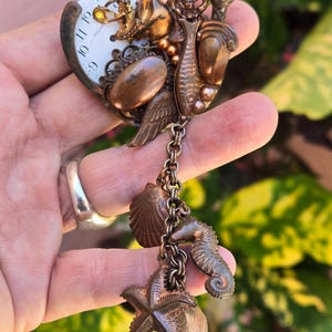 Vtg RARE 1980 John Wind MAXIMAL ART Brooch, Nautical Theme, One Of A Kind