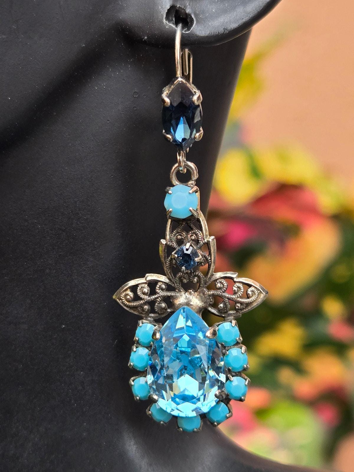 Rose Gold Plated Nikola Valenti Inspired Collection Earrings Sarah