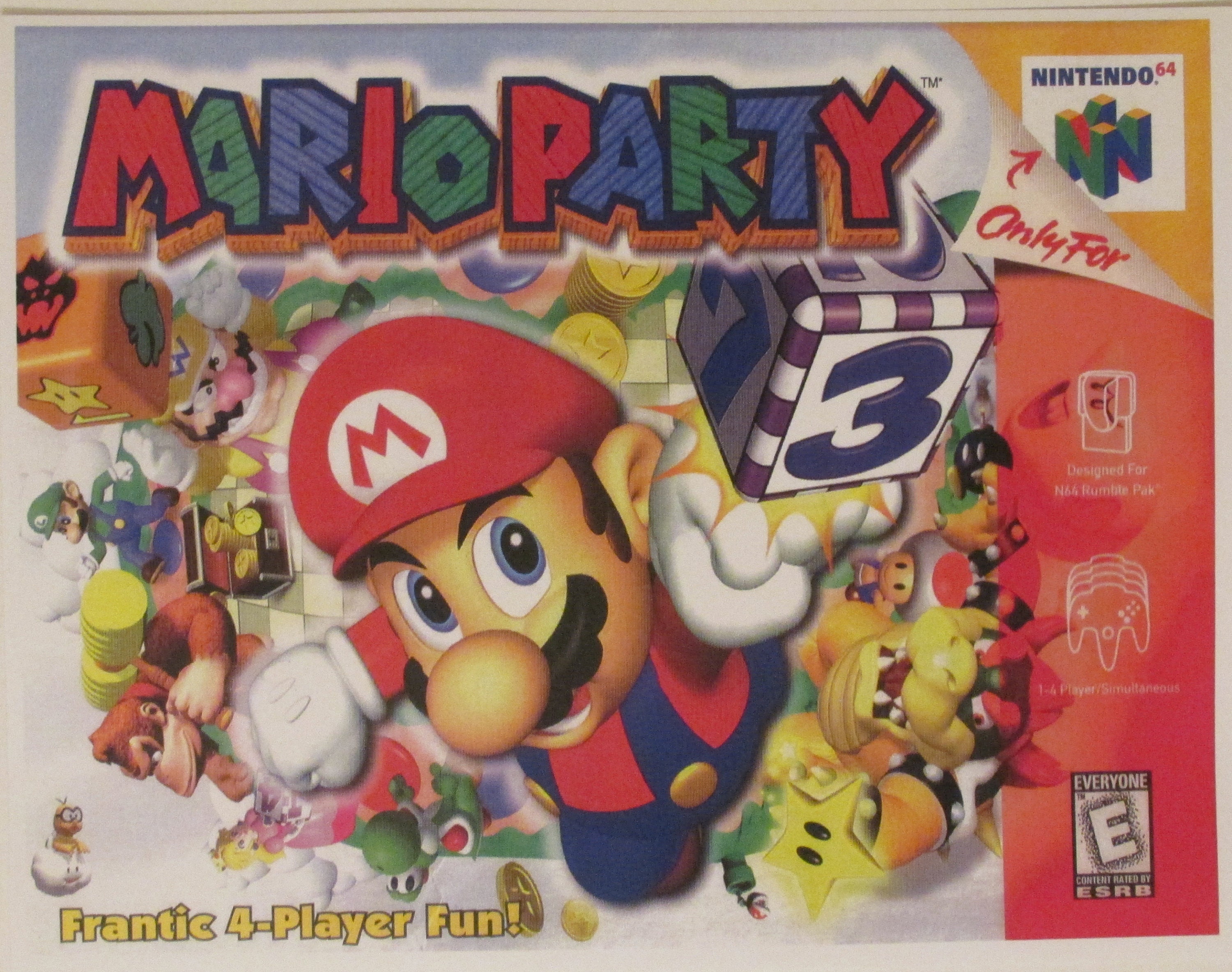 Nintendo 64 Retro Video Game Box Art Reproduction Four 11x8.5 - Etsy