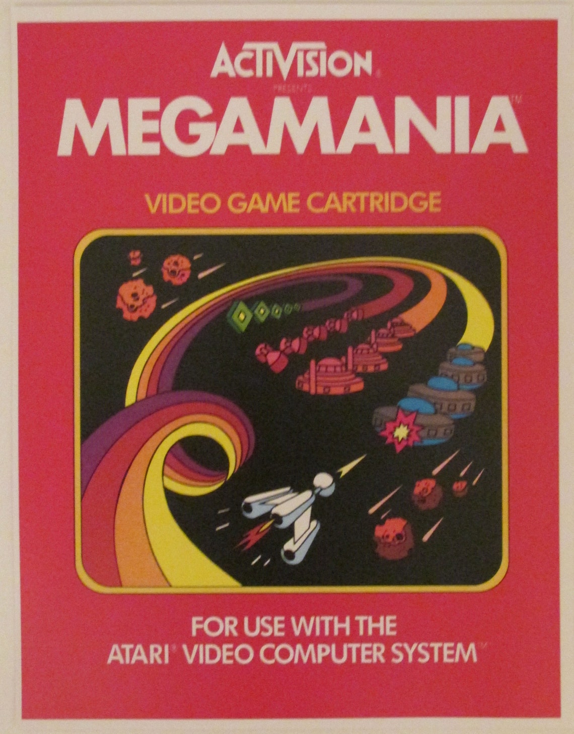 Activision Atari 2600 Video Game Box Art Reproduction 8.5x11 - Etsy