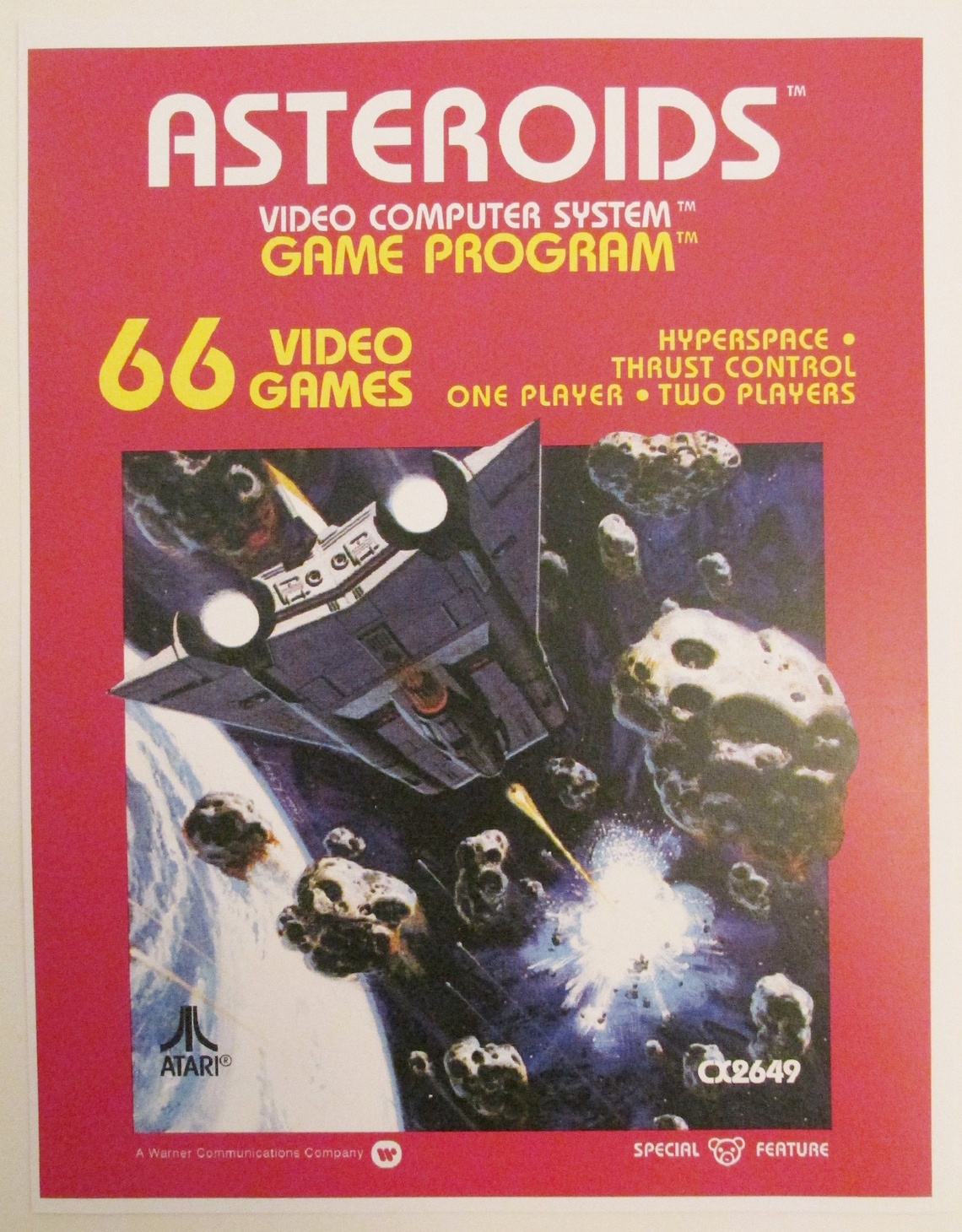 Atari 2600 Video Game Box Art Reproduction Four 8.5x11 Poster Etsy