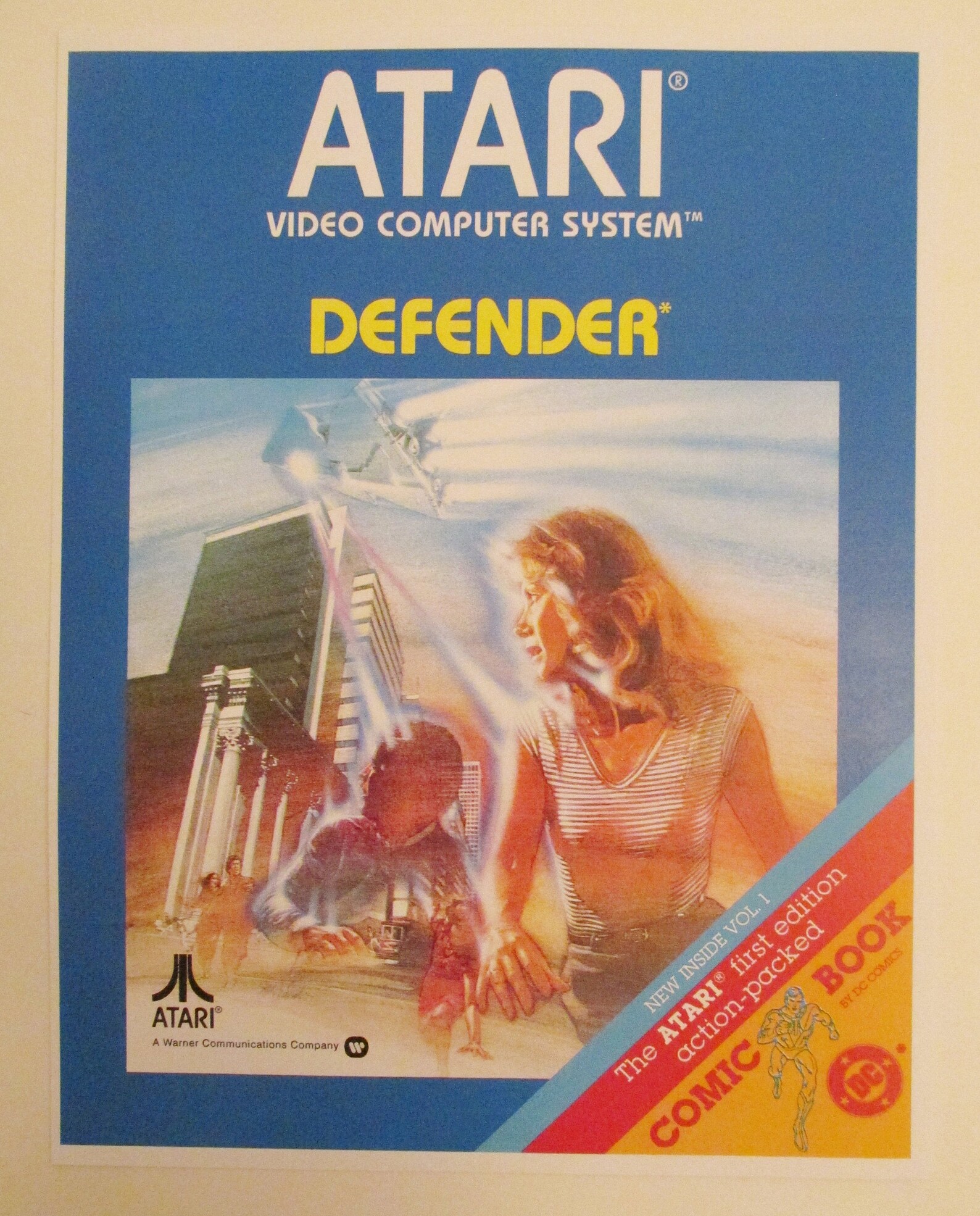Atari 2600 Video Game Box Art Reproduction Four 8.5x11 Poster - Etsy