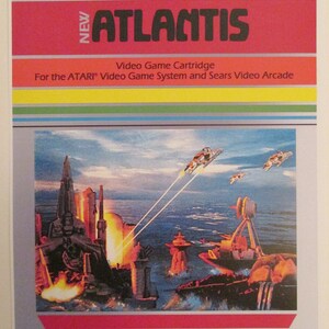Imagic Atari 2600 Video Game Box Art Reproduction Three 8.5x11 Poster ...