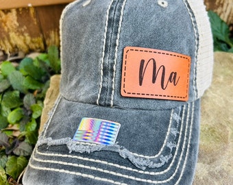 Ma hat | Ma gift | Custom hat | Leather patch | Ma baseball hat | Cap | Ma sweatshirt | Ma birthday | Ma