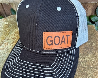 Goat hat |  Goat gift | Custom hat  |  Goat baseball hat | Goat trucker hat | Goat cap | Goat | Greatest of all time