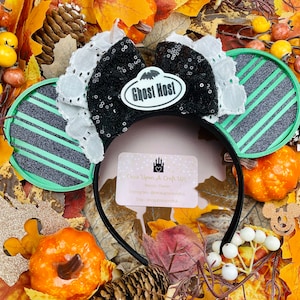 Ghost Host Haunted Mansion Mouse Ears Headband