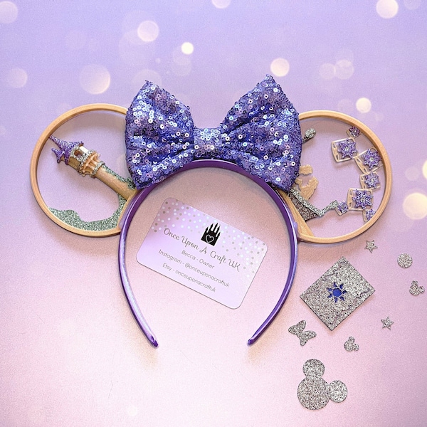 At Last I See The Light Mouse Ears Headband