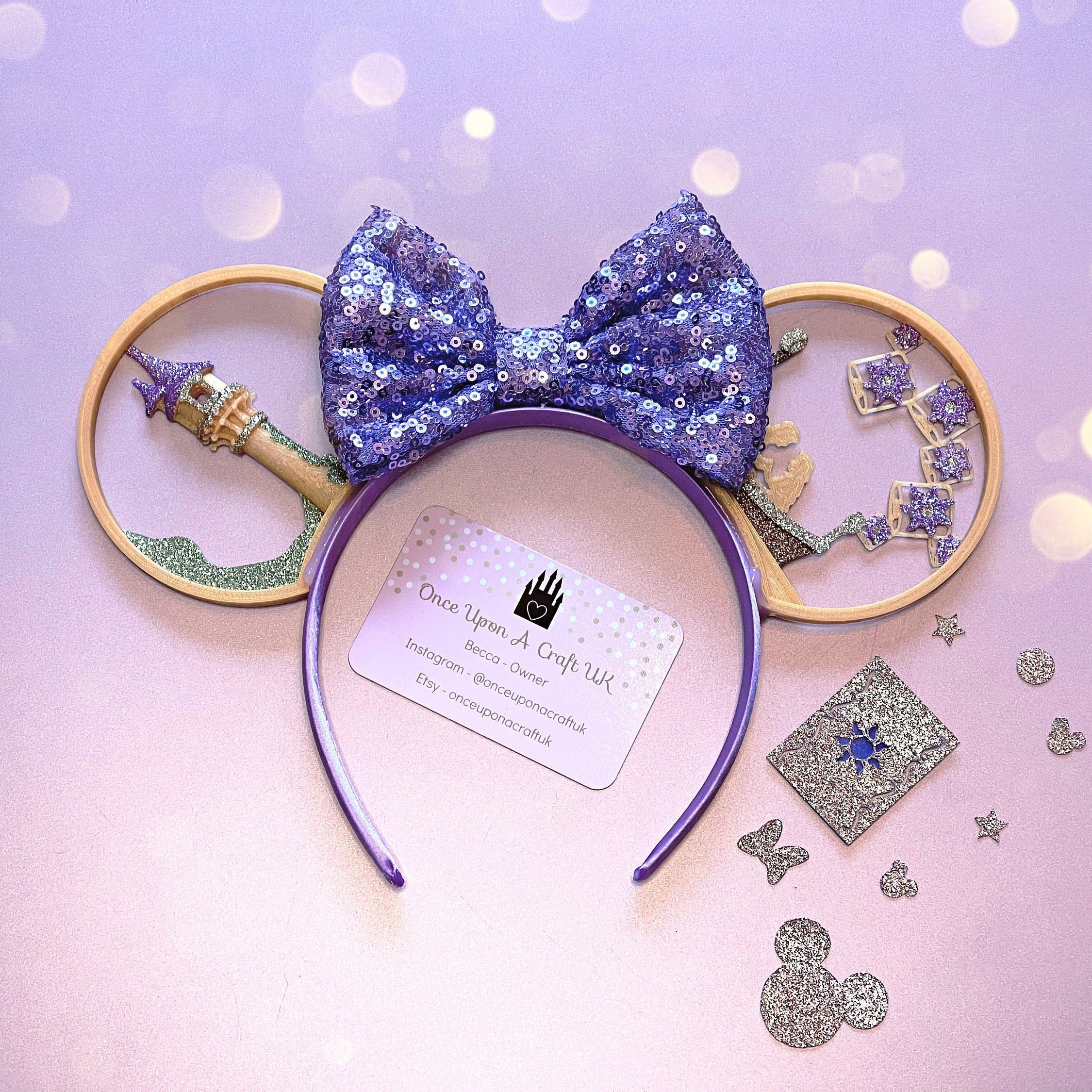 At Last I See The Light Mouse Ears Headband