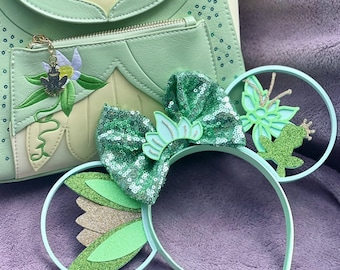 Frog Prince & Princess Mouse Ear Headband