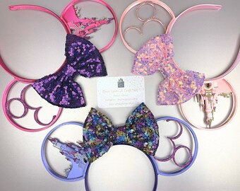 30th Anniversary Paris Castle Mouse Ears Headband