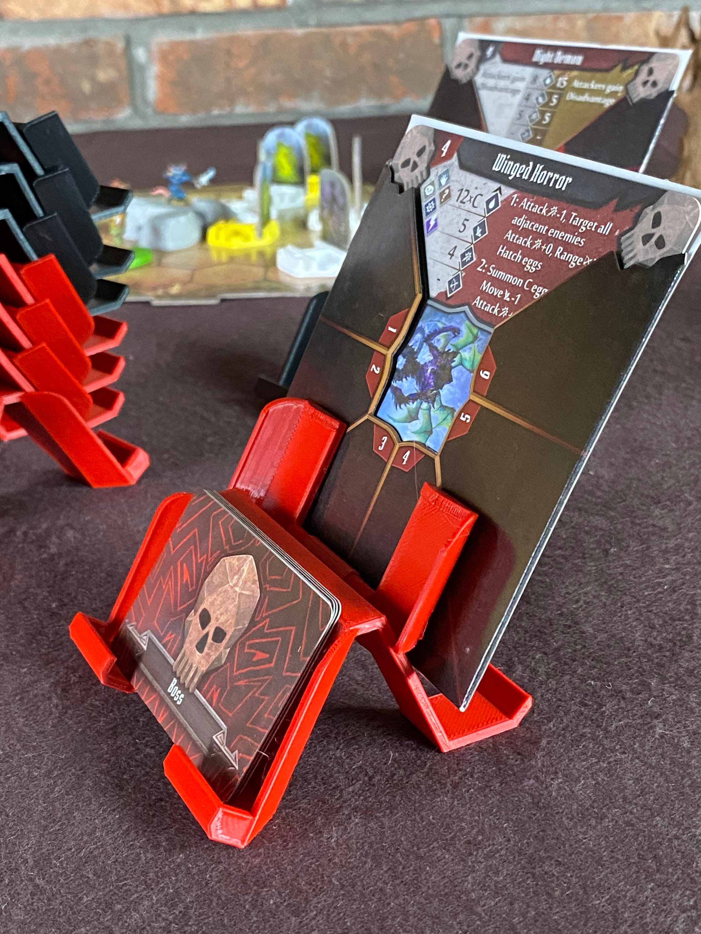 STL file Gloomhaven Organizer (2 of 2) - All pieces except monsters,  monster attack cards, and monster attack modifiers 👹・3D printer design to  download・Cults