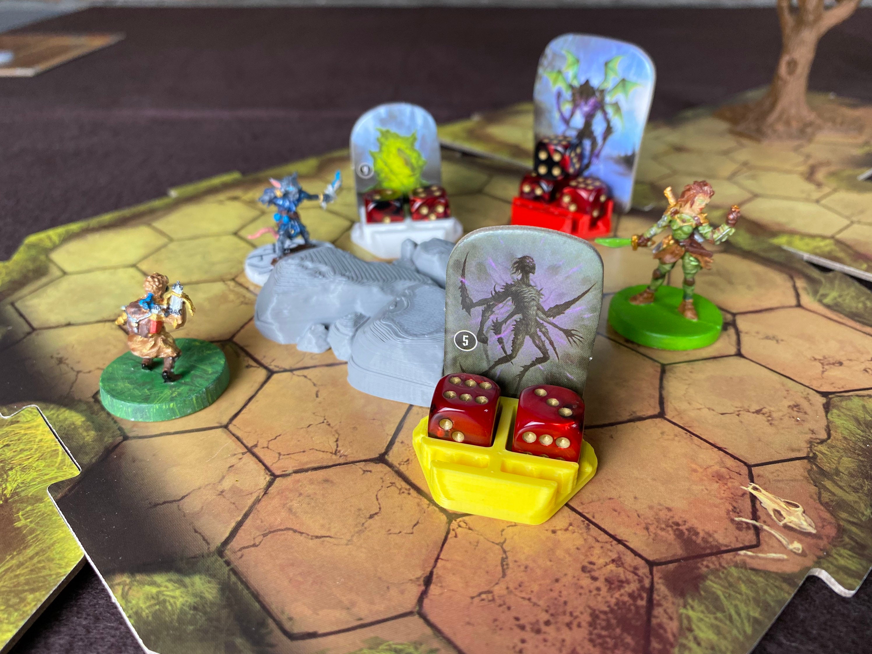 Gloomhaven Enhanced Monster Standees Monster Stands Etsy