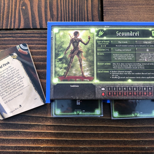 Gloomhaven Character Box Organizer - Gloomhaven Player Dashboard - Character Dashboard Organizer