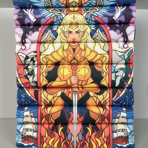 Aelin inspired Decorative Book Covers  | Printable Book Covers | ACOTAR and Brandon Sanderson - inspired Decorative Book Covers