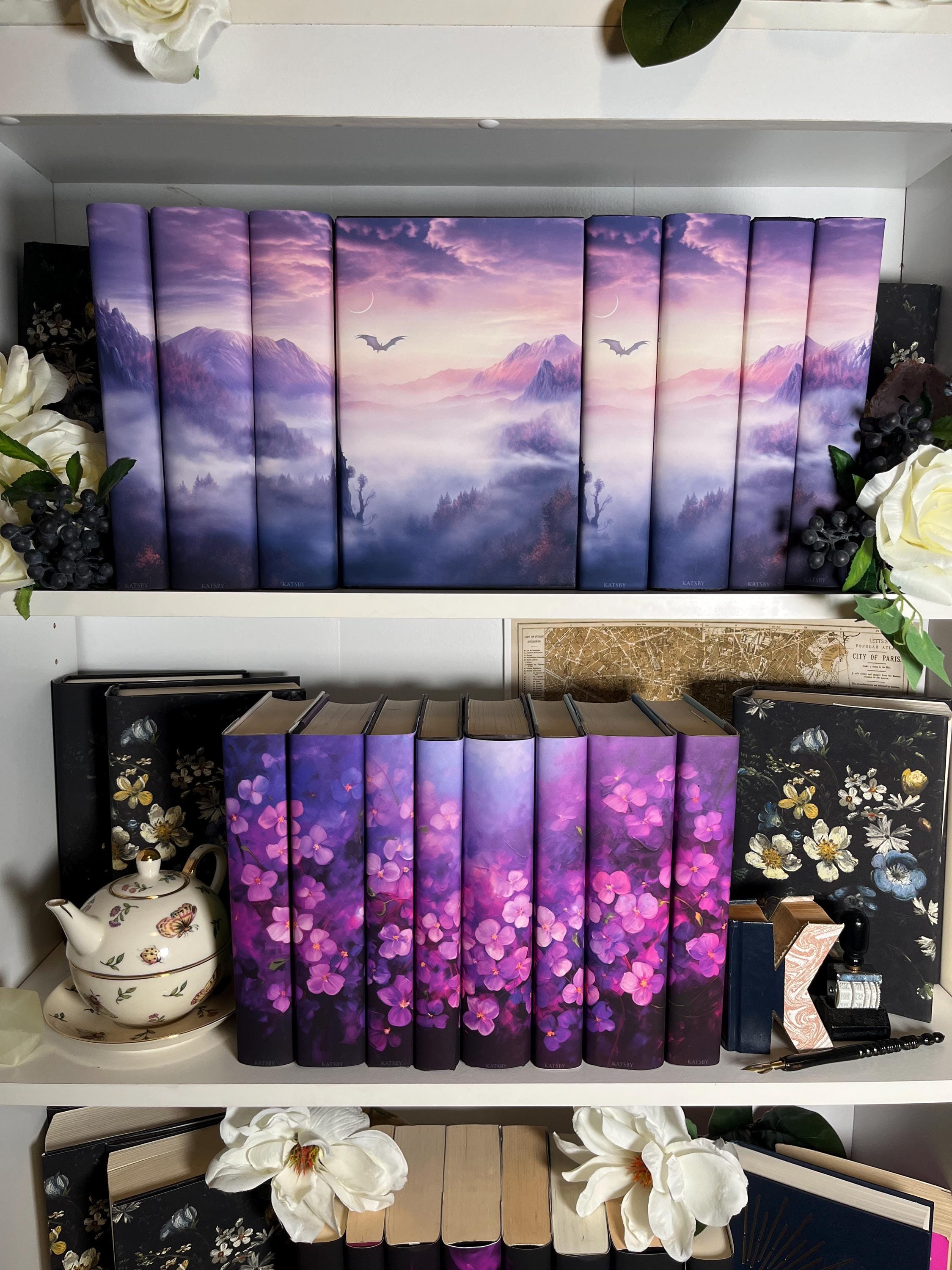 Dragon Rider Floral Book Dust Jackets Fourth Wing Inspired (PDF