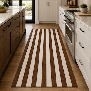 Cowhide Patchwork Rug - Hair-On Leather Runner - Hallway Runner