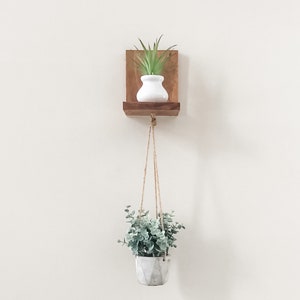 Plant Shelf Succulent Shelf Hanging Plant Shelf image 2