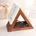 Wooden Book Stand | Pine Wood Nightstand Holder | Personalized Engraving Option