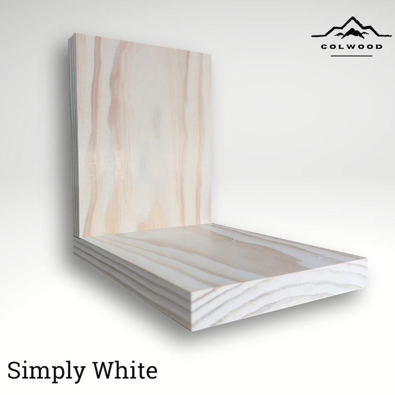 Plantenplank Sappige plank Hangende plantenplank Simply White