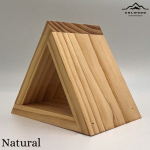 Nightstand Book Holder Wooden Bookmark Book Stand Natural