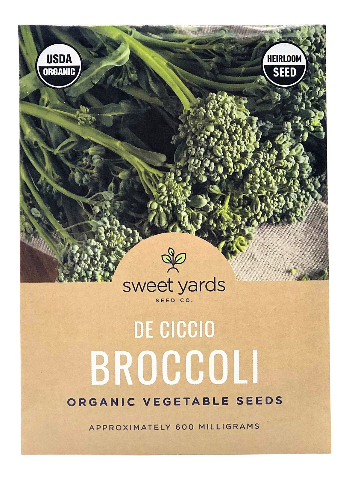 De Cicco Broccoli Seed Organic Broccoli Seeds Heirloom Etsy