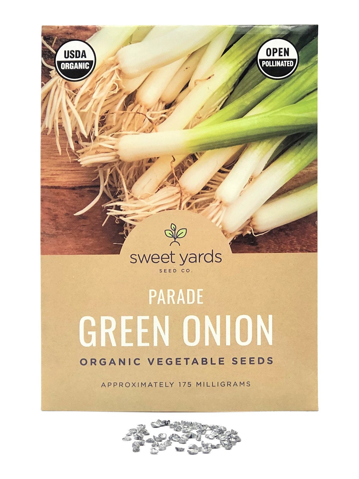Organic Green Onion Seeds Parade Green Onion Seeds Open Etsy