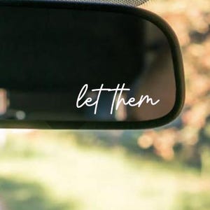 Sticker laten spiegelen | Autosticker | Raamsticker | Motiverende quote | Positieve bevestiging