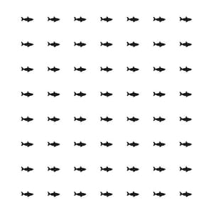 Arkusz naklejek z rekinem 1/4 cala 6 mm | Małe naklejki | Malutka naklejka | Naklejki BuJo | Planer | Kalendarz | Winyl | Rekiny | Zwierzęta morskie oceaniczne