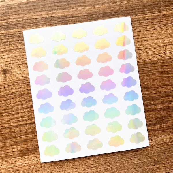 Cloud Stickers - Etsy