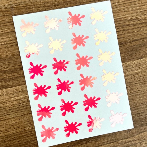 Neon Paint Splatter - Etsy
