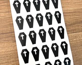 1 Inch Sarg Sticker Bogen 26 mm