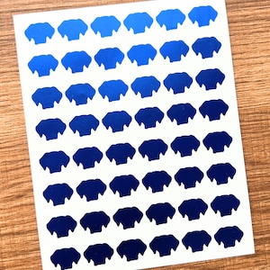 1/2 Inch Mini Dog Sticker Sheet 13mm | Small Dog Stickers | Puppy Stickers | Tiny Puppies | Planner | Calendar | BuJo | Animal