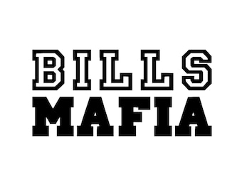 Bills Mafia Vinyl Decal | Window Sticker