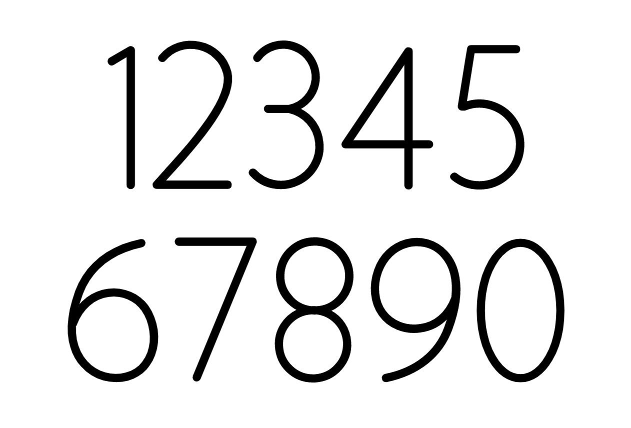 Custom Modern Contemporary Mailbox Numbers Reflective Etsy