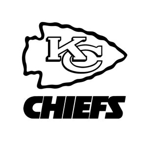 photo Chiefs Logo Drawing kansas city chiefs logo vinyl auto