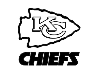 Kansas City Chiefs Logo Vinyl Car Decal Sticker Laptop Ipad | Etsy