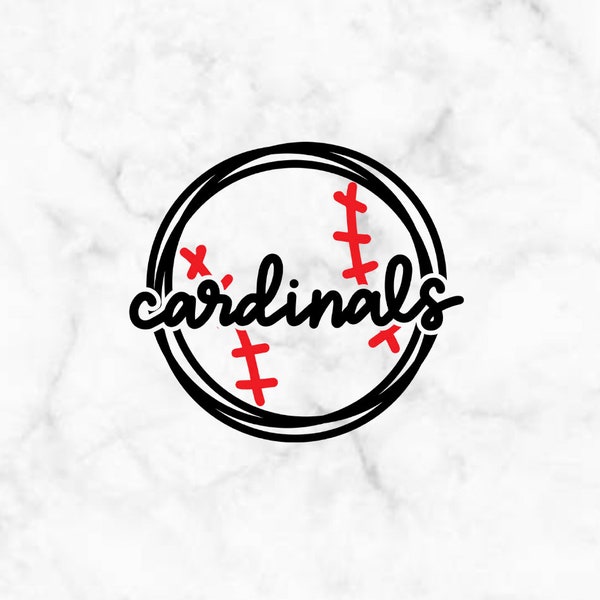 St. Louis Cardinals Baseball Vinyl Decal, Car Decal, Car Sticker, Laptop, Window Decal, Window Sticker, Tumbler, Sticker