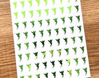 Feuille d'autocollants féeriques 1/2 pouce, 13 mm