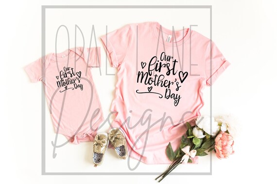 Download Our First Mothers Day Svg Mama Svg Mom Svg Files Mothers Etsy