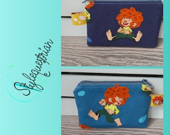 Kleines Täschchen / Geldbeutel Pumuckl für Kinder und Erwachsene